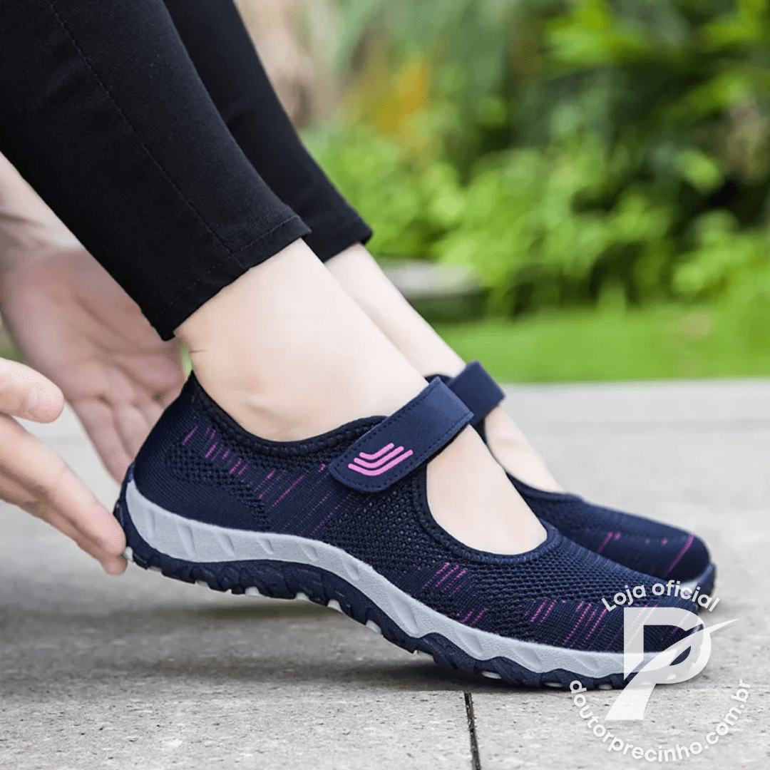 Tênis Conforto Fit - Pisadas leves