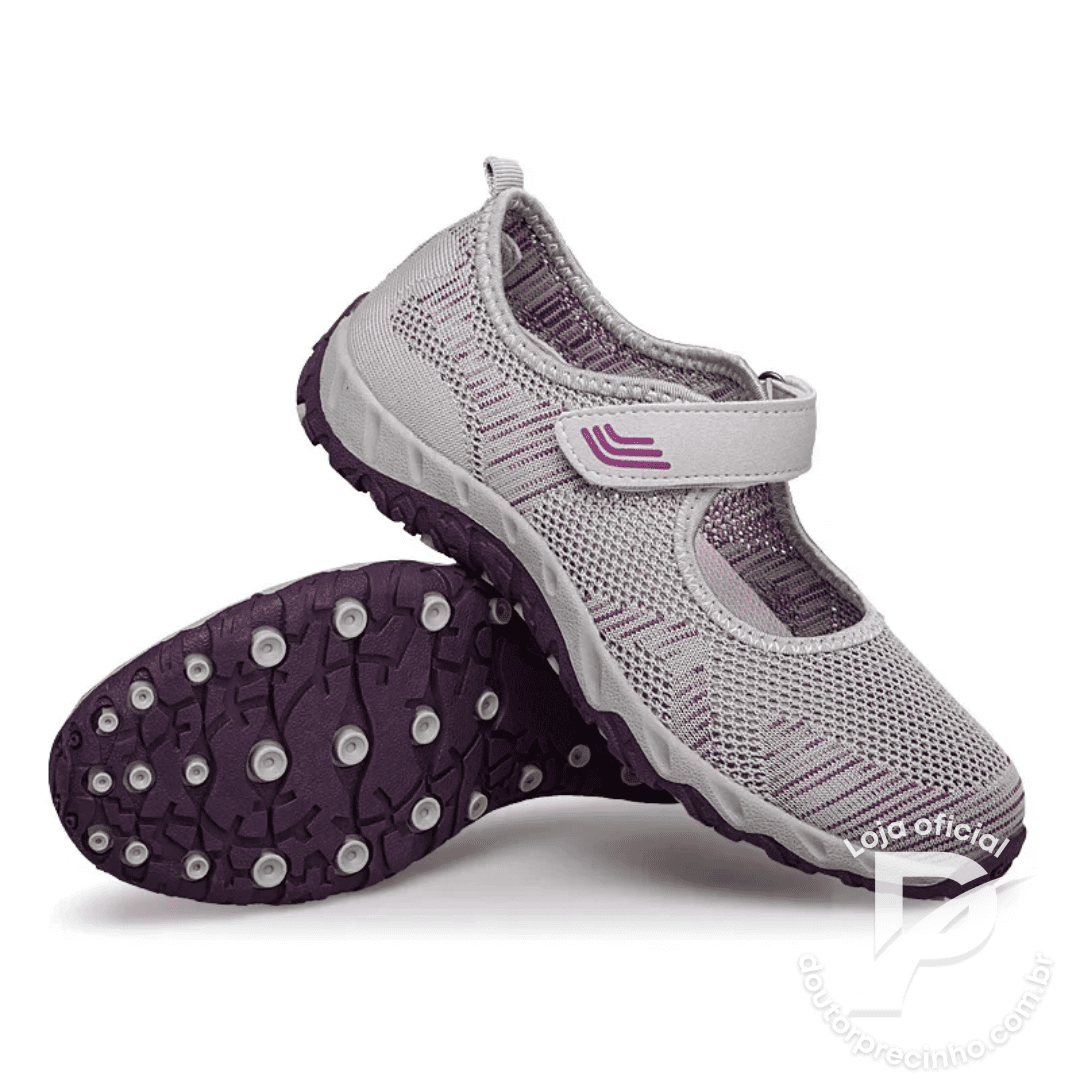 Tênis Conforto Fit - Pisadas leves