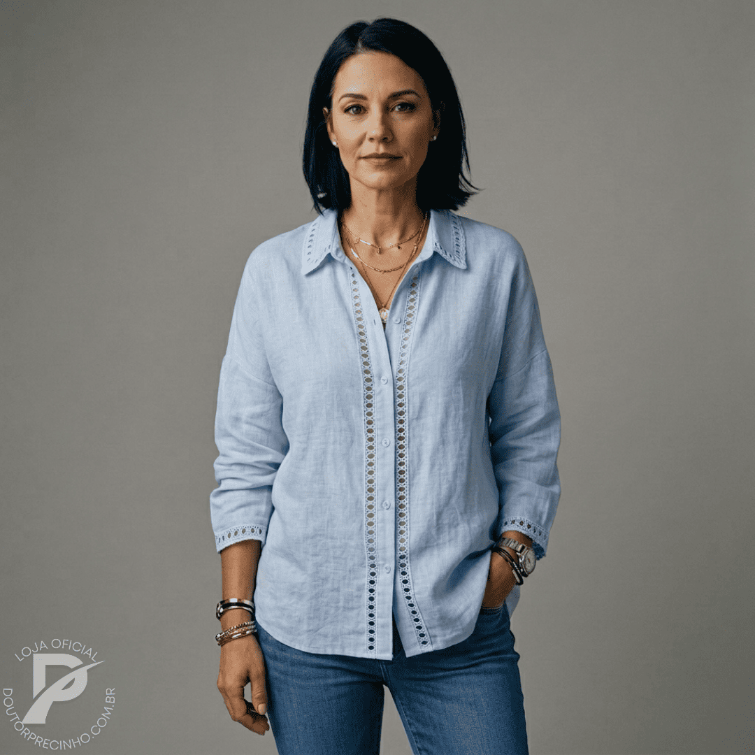 Camisa Ismênia - Charme Que Nunca Passa Despercebido