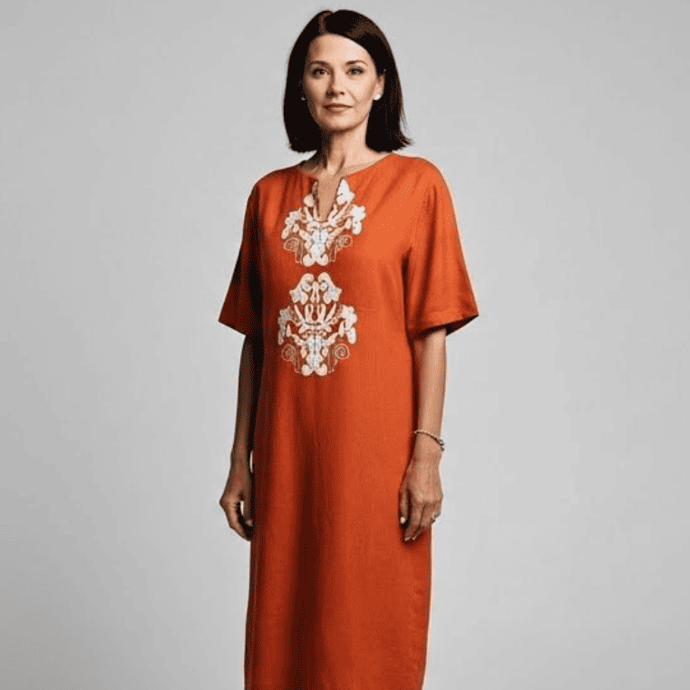 Vestido Brienne – Leveza Artesanal e Charme Atemporal