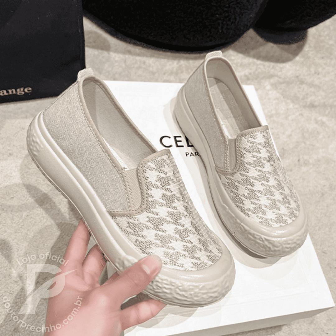 Tênis Confort Slip-On Milena - Casual e Versátil