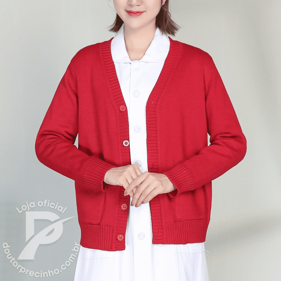 Cardigan Leandra – Elegância Clássica Para Todos os Momentos