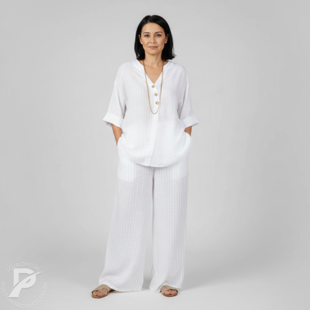 Conjunto Elegante e Atemporal – Francesca