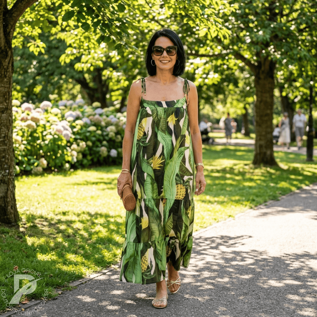 Vestido Alícia - Charme e Elegância