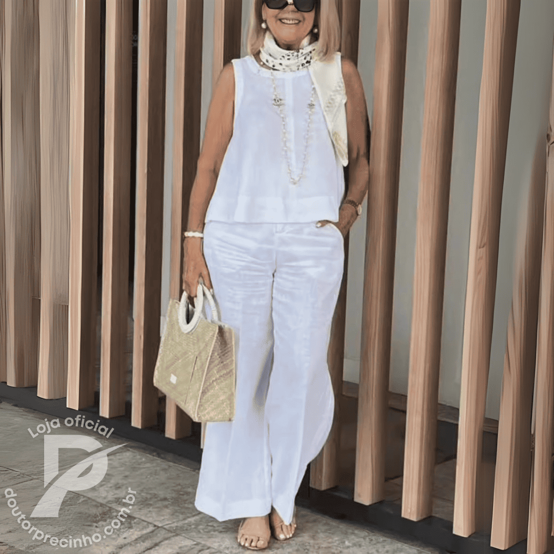 Conjunto Alessandra – Sofisticação e Conforto para Todas as Ocasiões