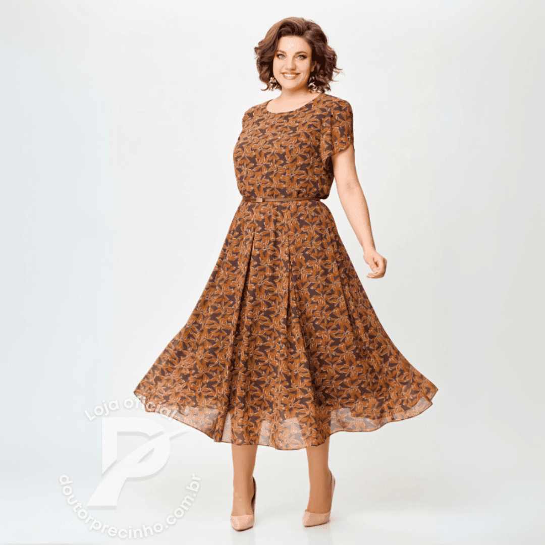 Vestido Celina – Movimento, Leveza e Encanto Para Todos os Momentos