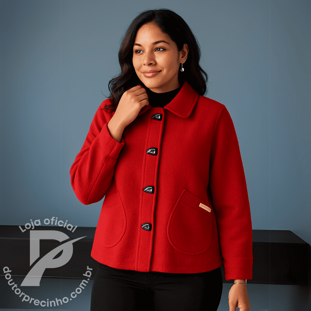 Casaco Giulietta — Elegância atemporal com toque acolhedor