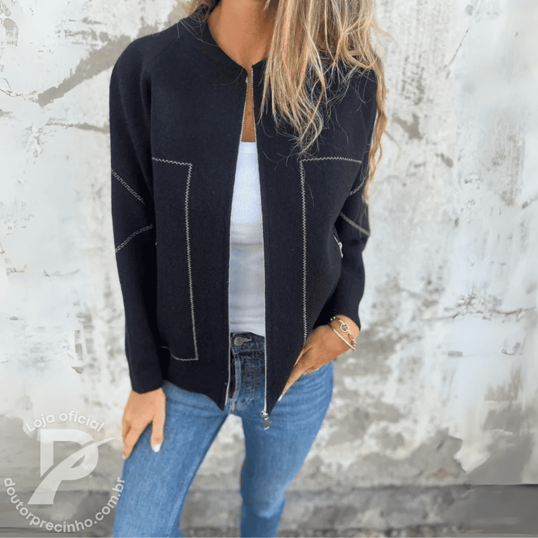 Casaco Kalina – Minimalismo com Estilo para Todas as Horas