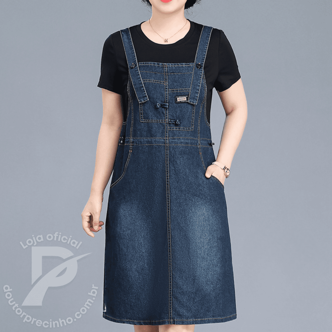 Vestido Cecília: Estilo Casual com um Toque de Charme