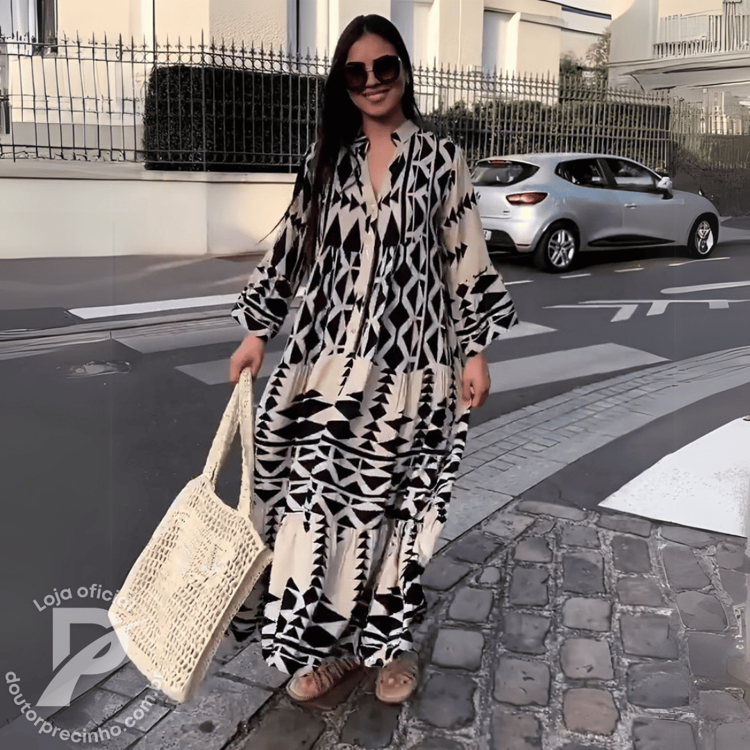 Vestido Viviana – Sofisticação e Conforto em Uma Só Peça