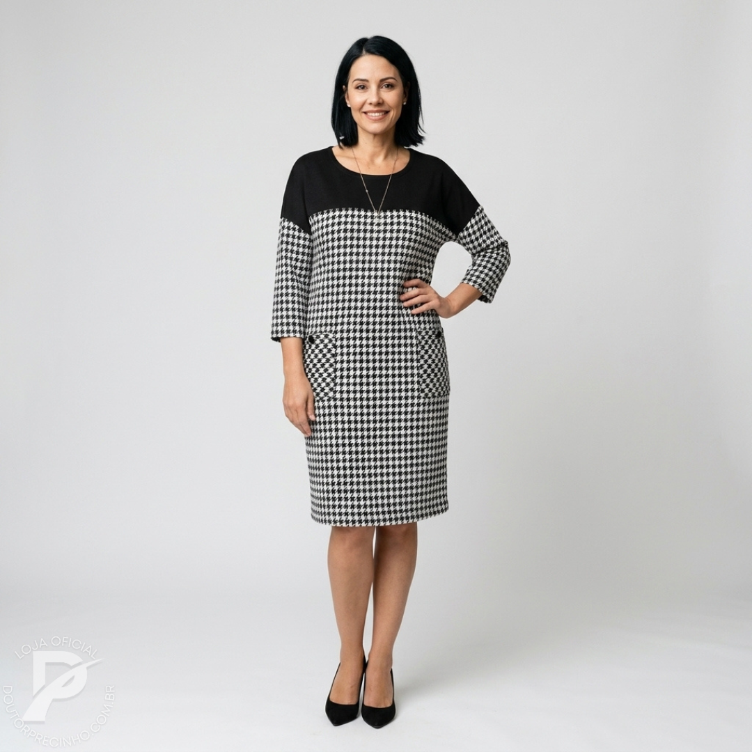 Vestido Elizia – Sofisticação e Conforto em Uma Única Peça