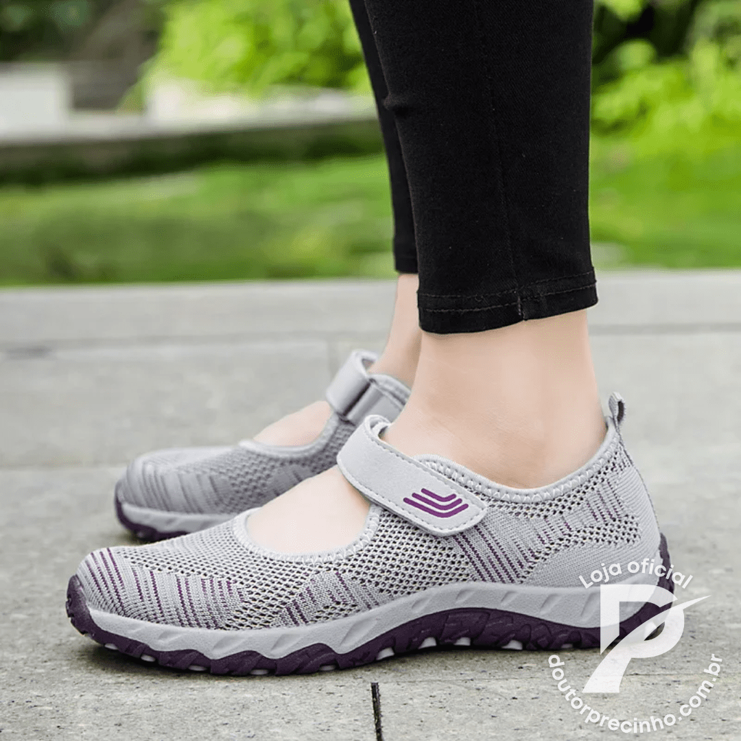 Tênis Conforto Fit - Pisadas leves