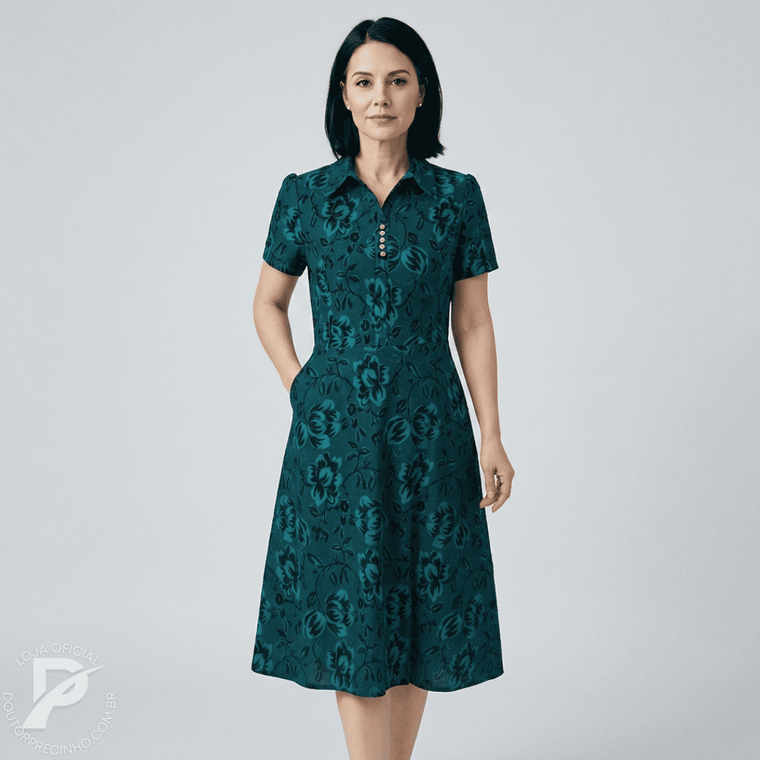 Vestido Estilo Elegante - Camélia