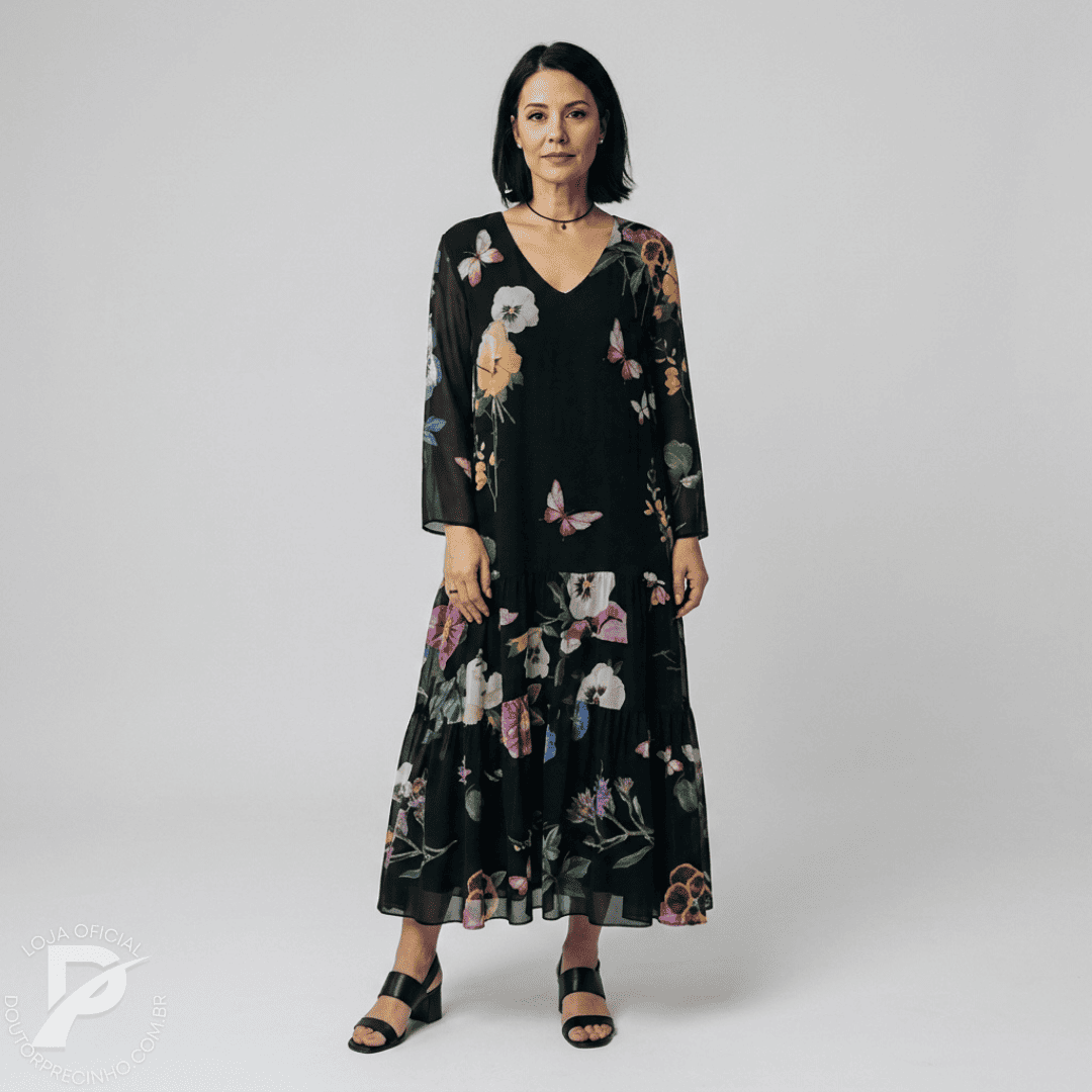 Vestido Melinda - Presença Que Fica na Memória