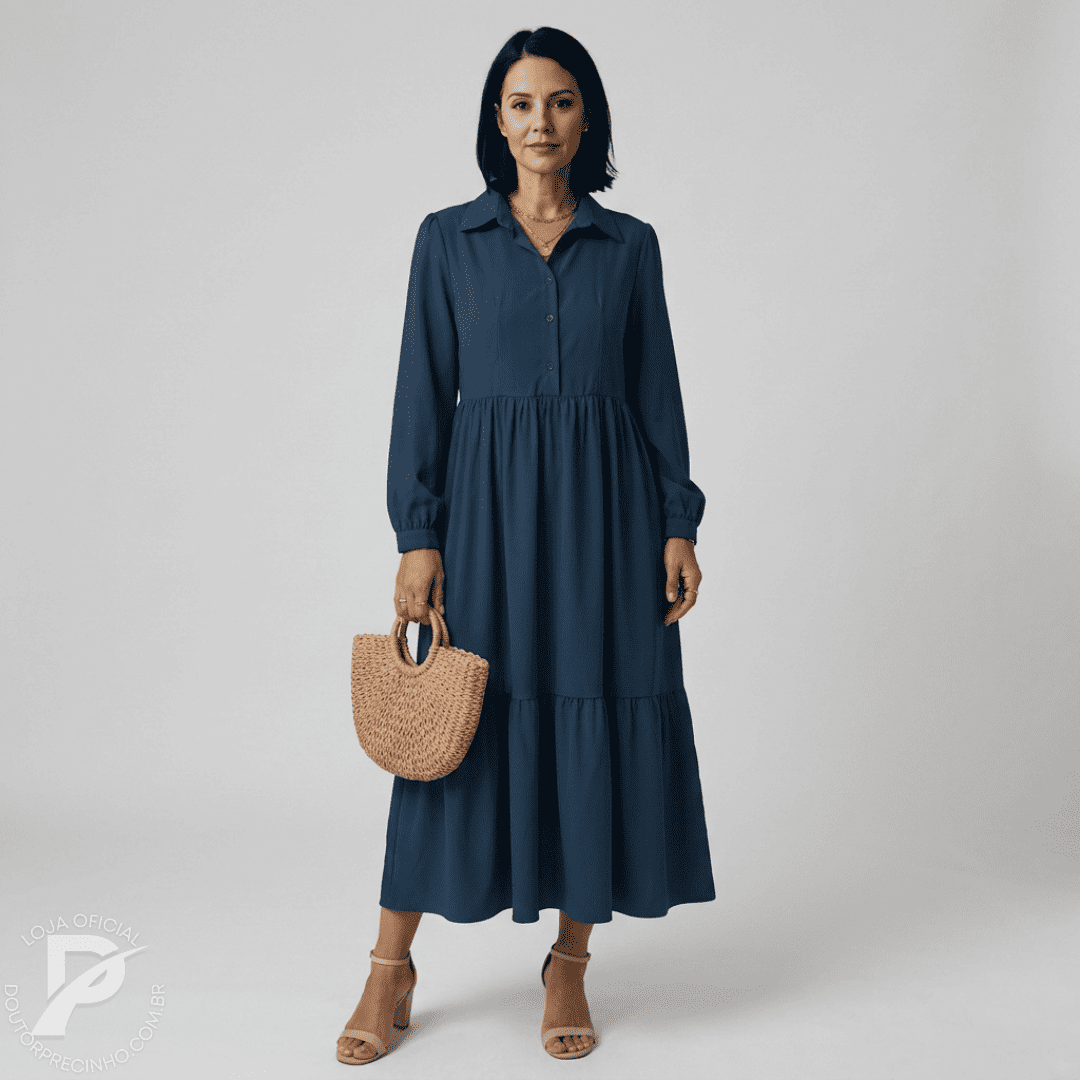 Vestido Manuela - Elegância Em Todos Os Momentos