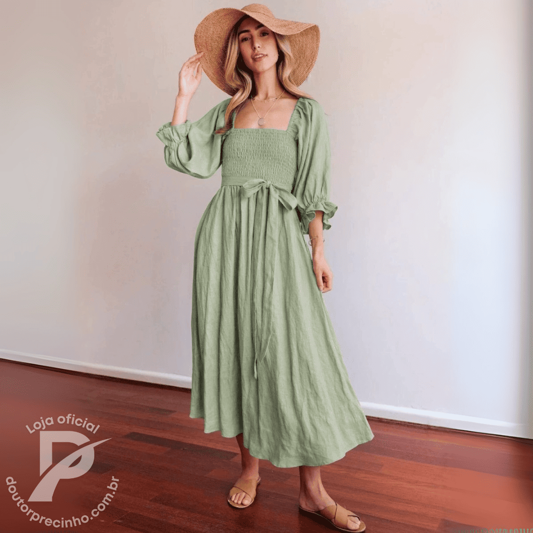 Vestido Ravena - Modelagem Versátil