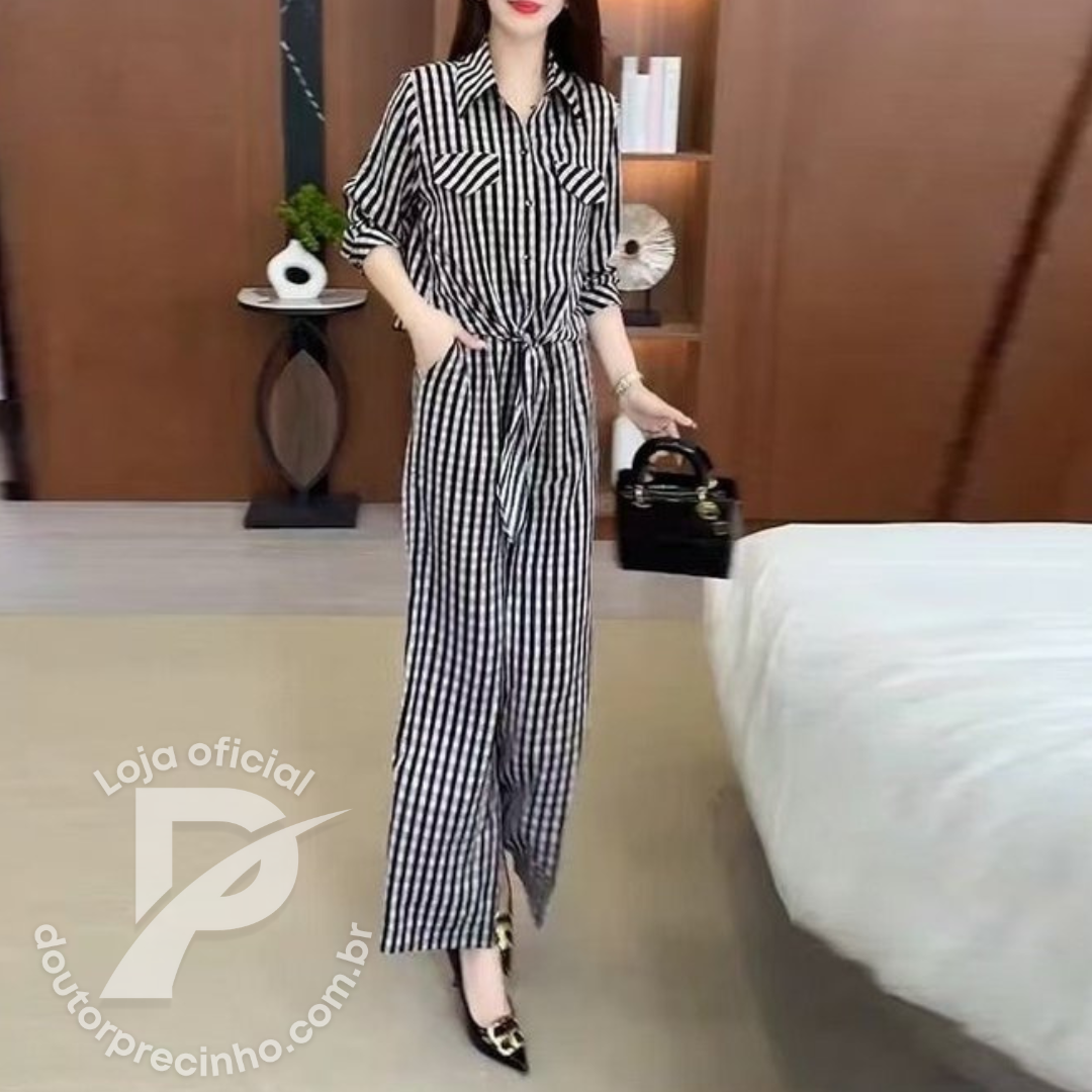 Conjunto Feminino Xadrez  – Patrícia