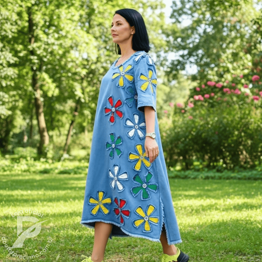 Vestido Elaris – Leveza, Cor e Alegria em Cada Detalhe