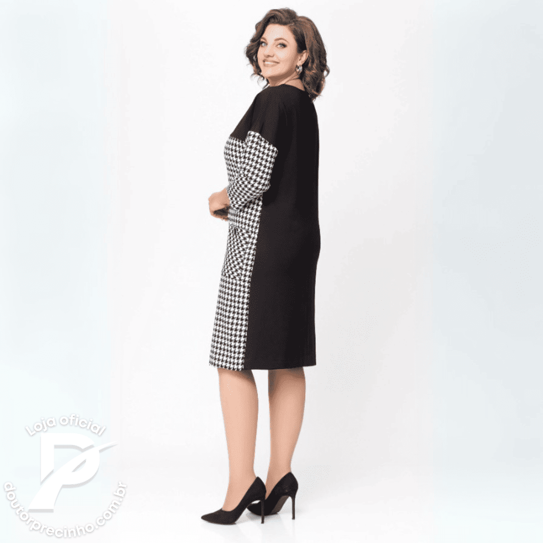 Vestido Elizia – Sofisticação e Conforto em Uma Única Peça