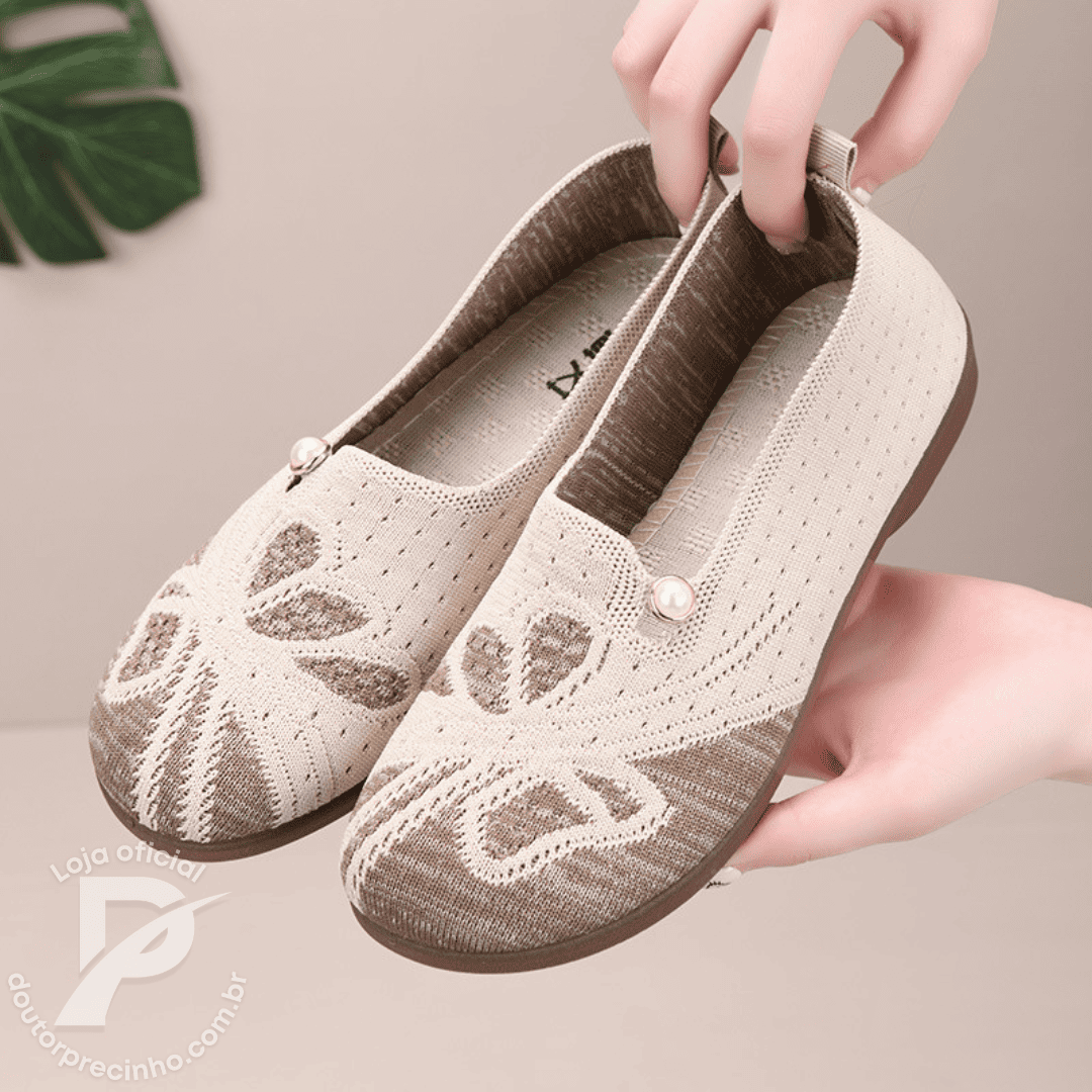 Sapato Fiorella – Sapatilha com Pérola