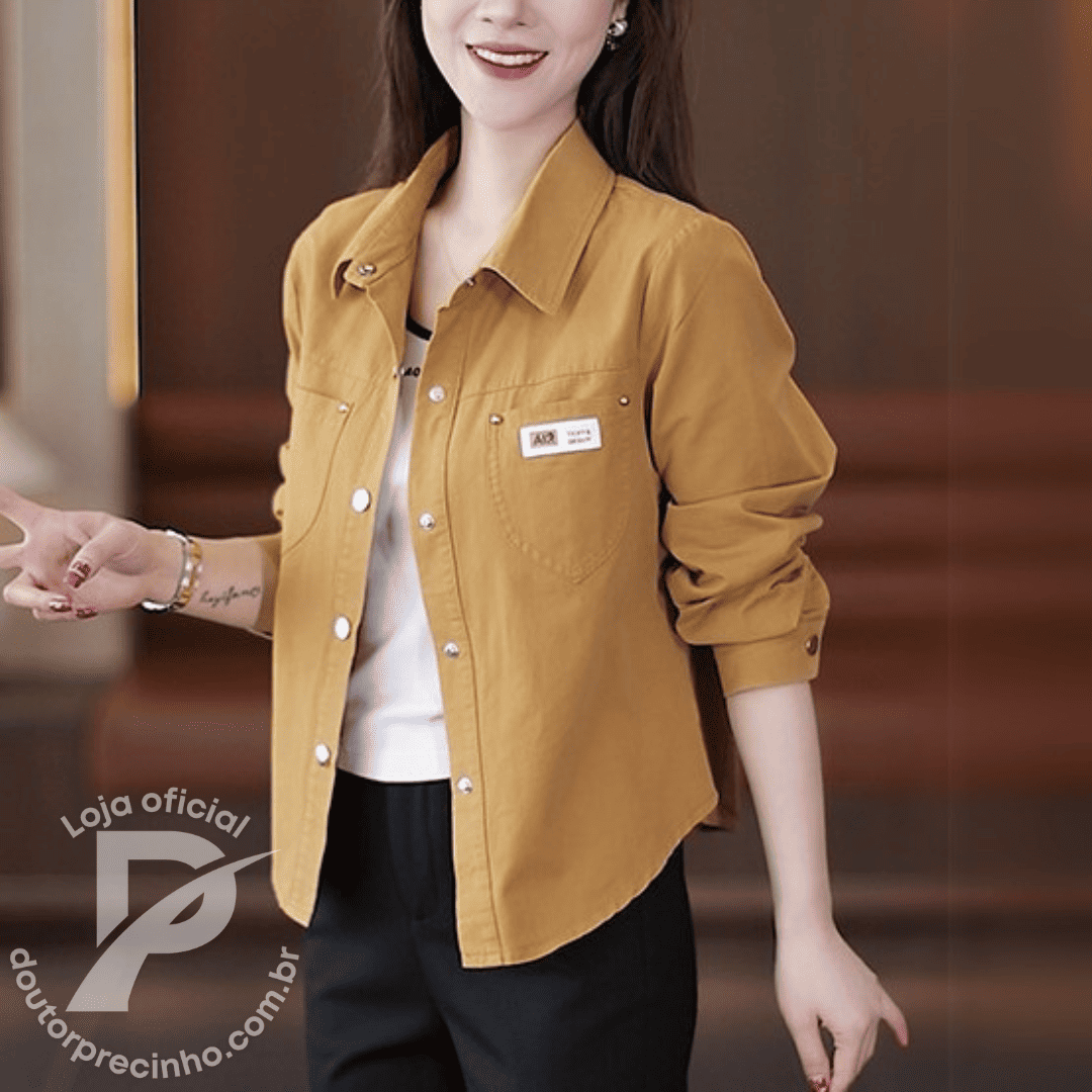 Camisa Heloara – Versatilidade, Estilo e Leveza Para o Dia a Dia