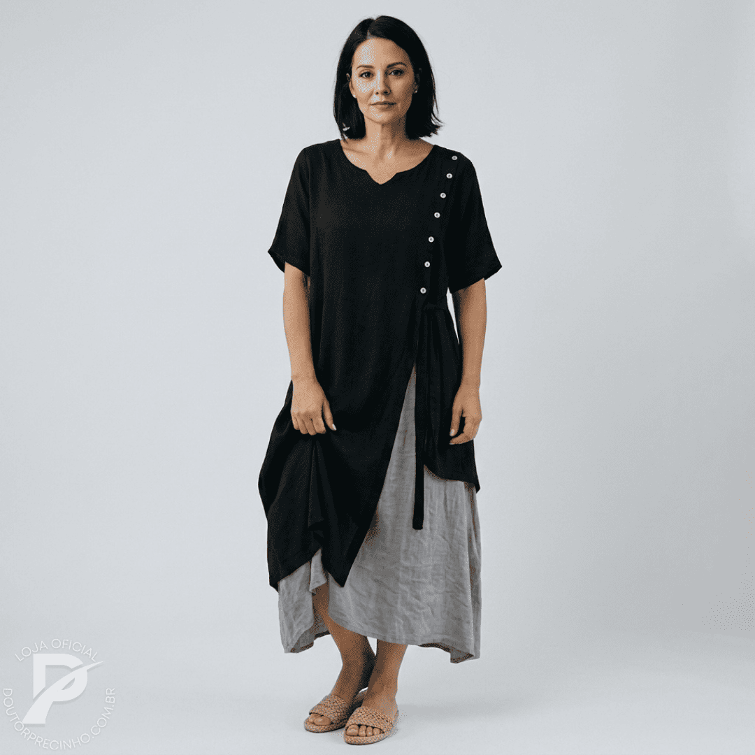 Vestido Cora - Elegância e sofisticação