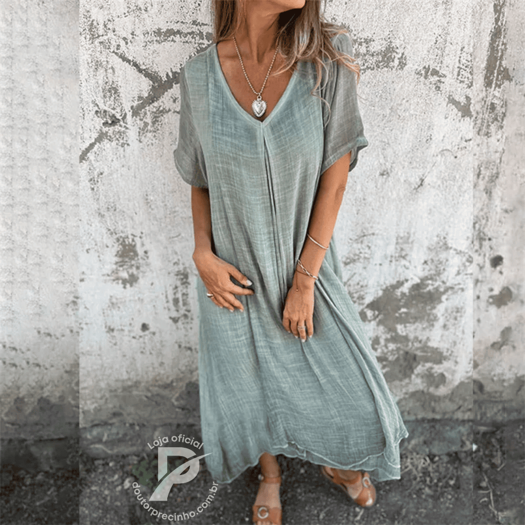 Vestido Palermo - Elegância e Conforto