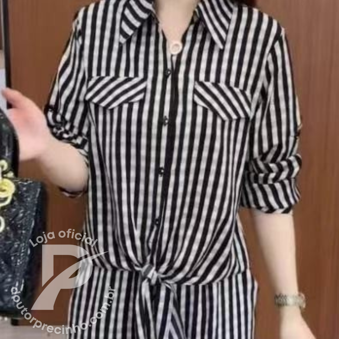 Conjunto Feminino Xadrez  – Patrícia