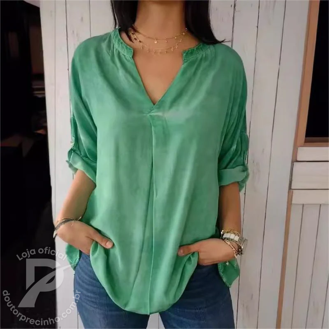 Camisa Melina - Leveza e Elegância em Todos os Momentos