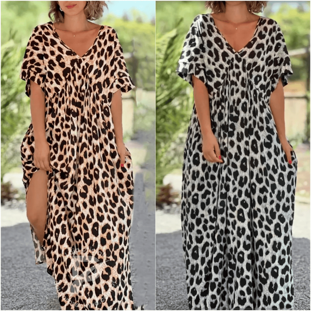 Vestido Animal Print Fluído – Elisa