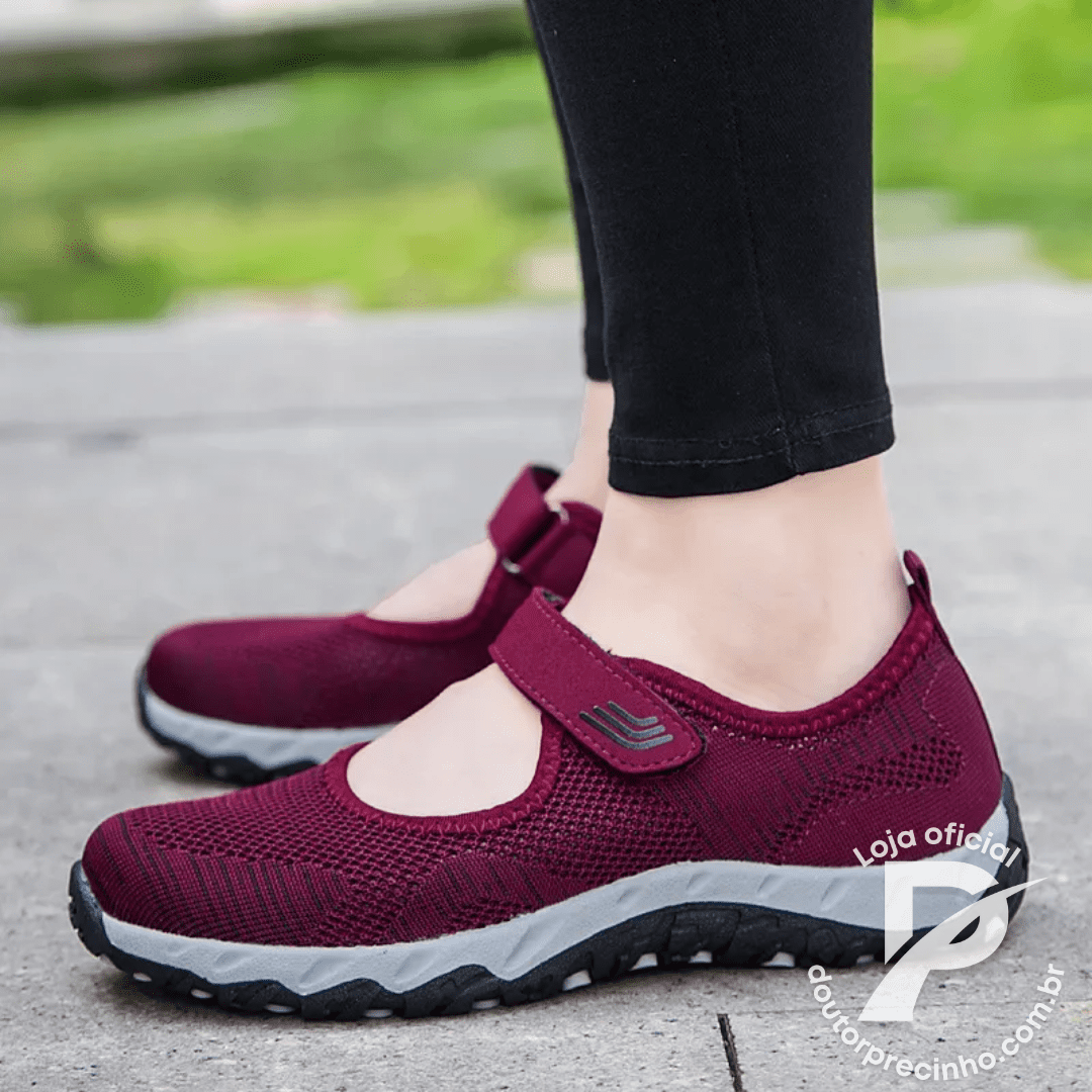 Tênis Conforto Fit - Pisadas leves