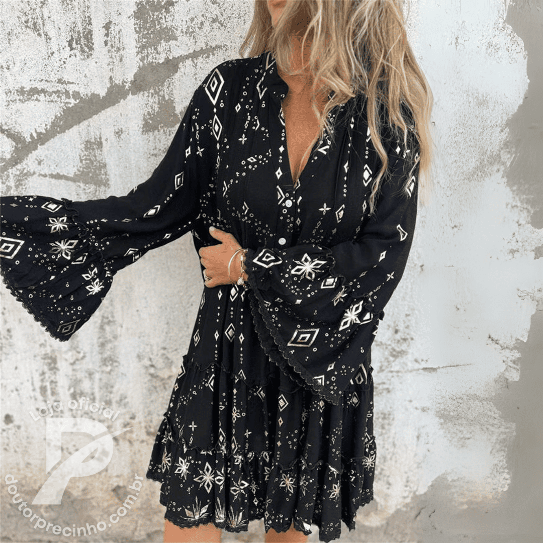 Vestido Yuna – Movimento, Charme e Liberdade em Cada Detalhe