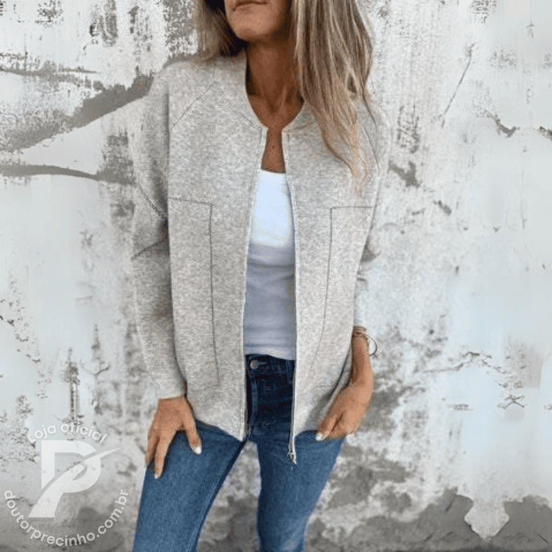 Casaco Kalina – Minimalismo com Estilo para Todas as Horas