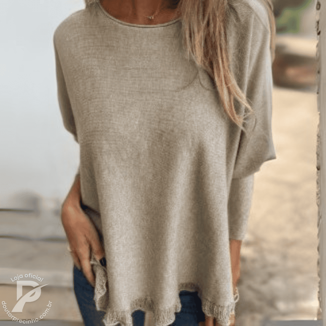 Blusa Feminina Joana – Conforto, Leveza e Estilo em Uma Só Peça
