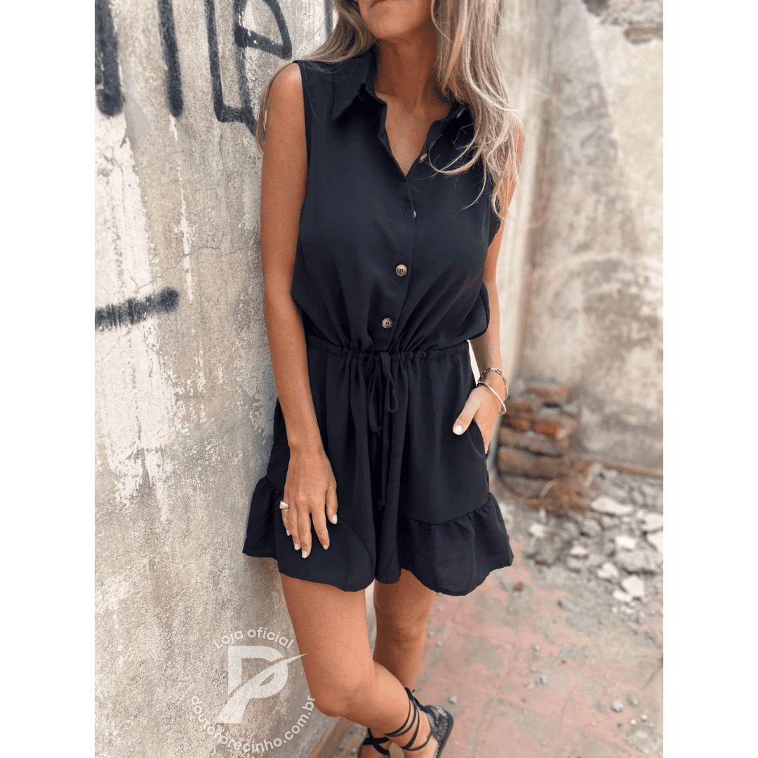 Macacão Feminino Florença - Elegância Descontraída