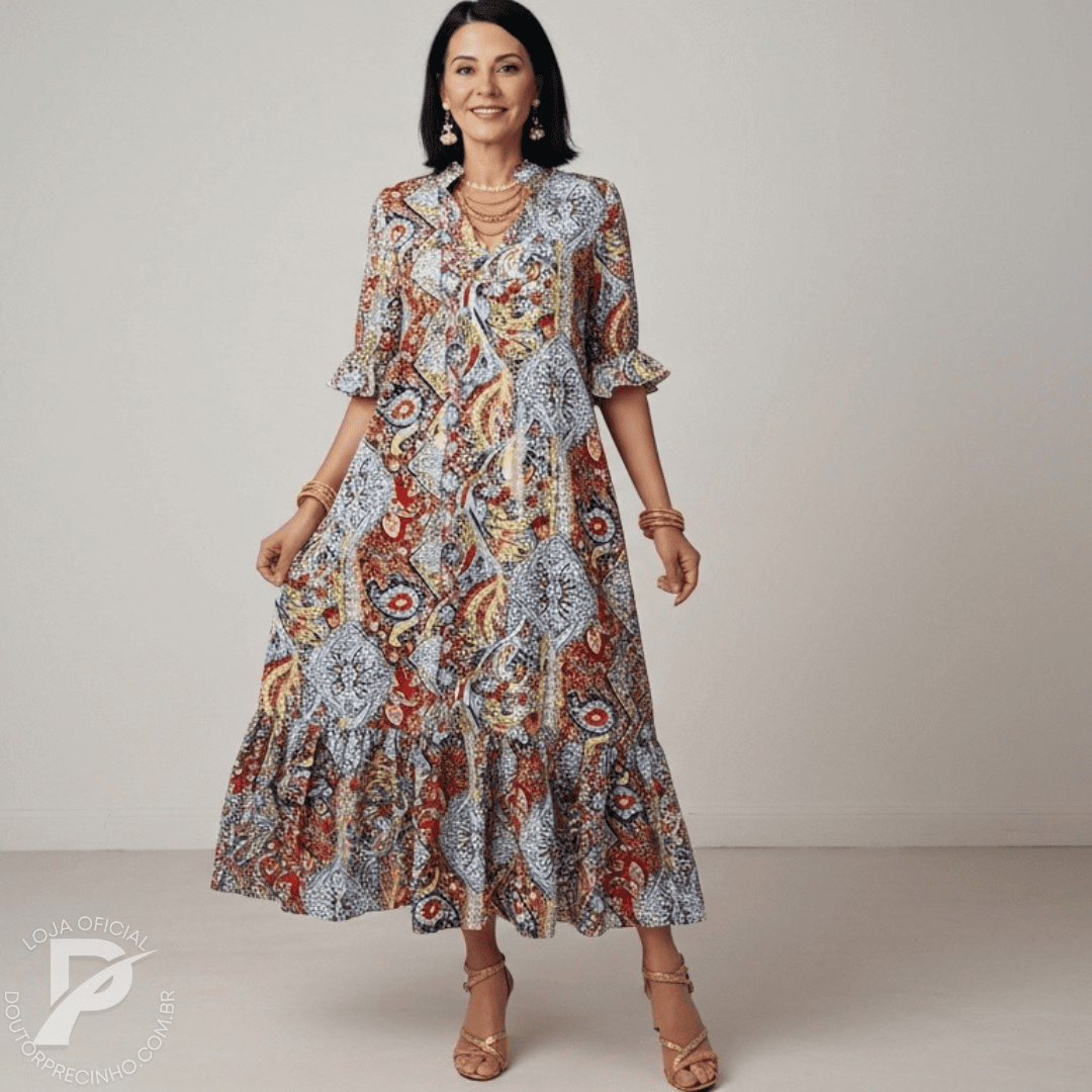 Vestido Yasmine - Presença que encanta