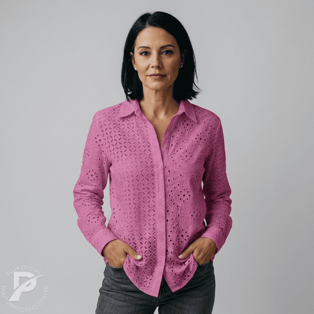 Camisa Elodie - Frescor Delicado