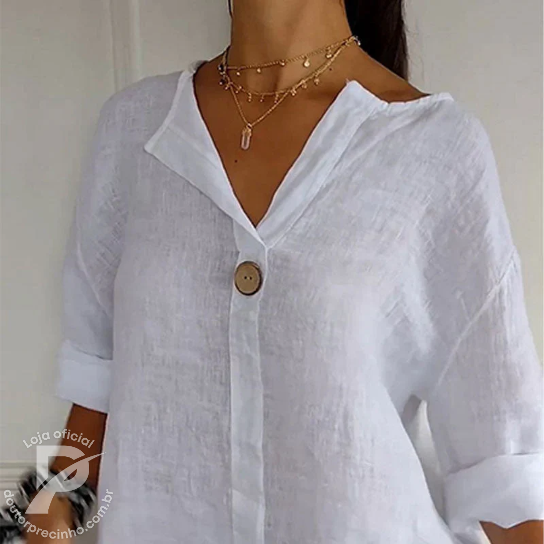 Blusa Leve Natural - Elegância e Conforto Atemporal