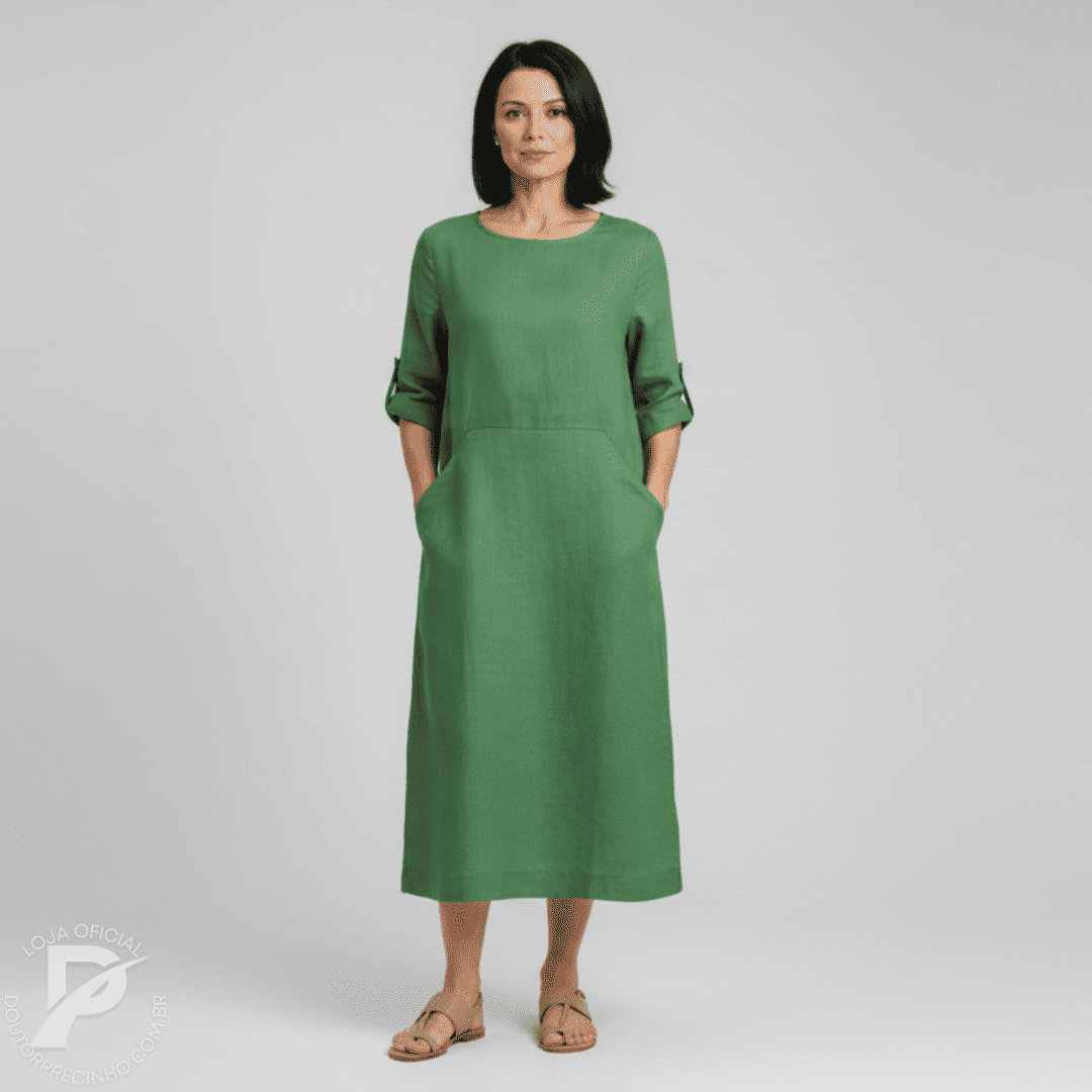 Vestido Midi Elegante – Rafaella