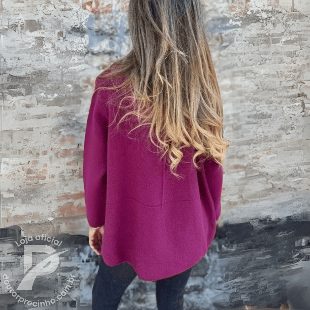 Casaco Lirian – Elegância Clássica Com Um Toque Moderno