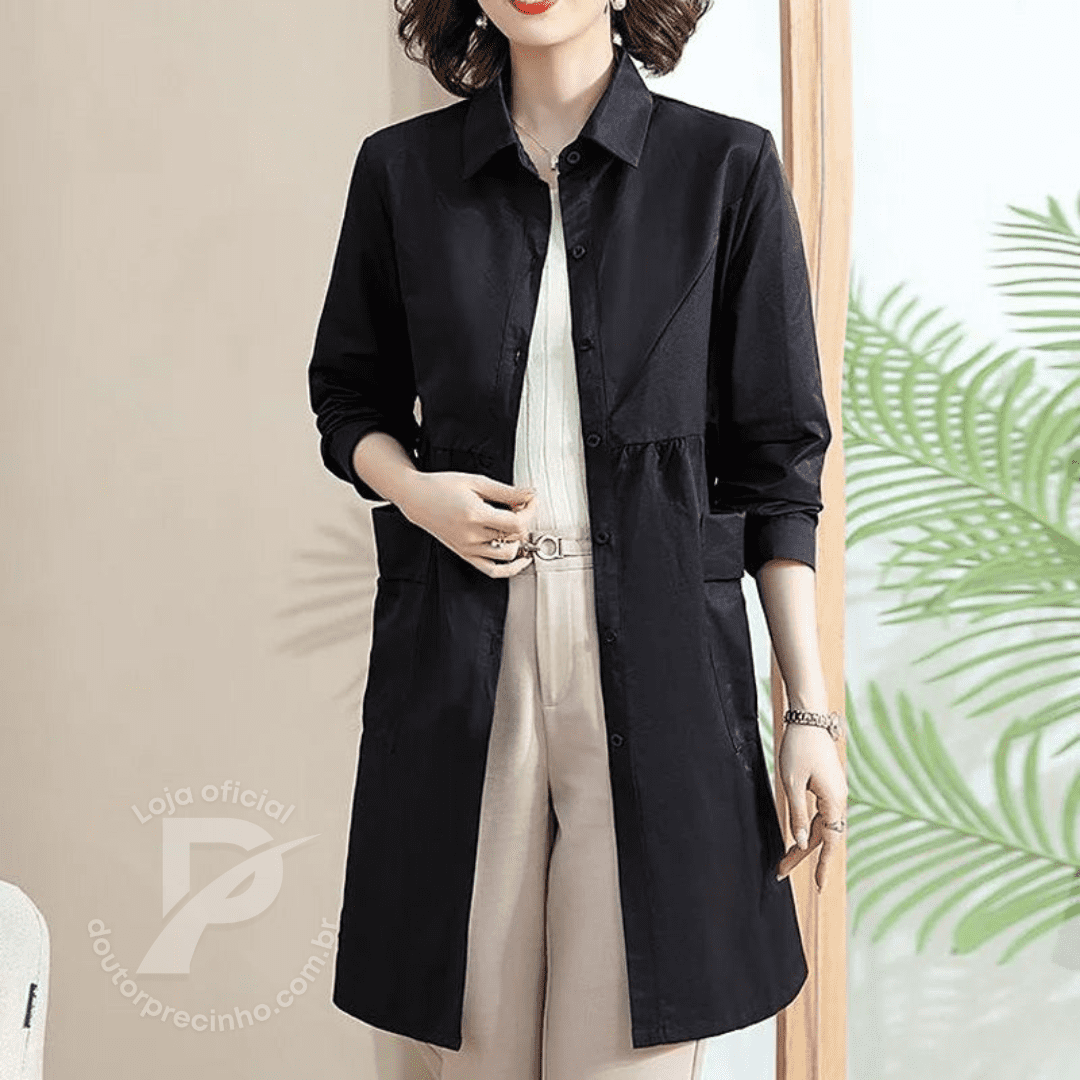 Casaco Longo Casual - Júlia