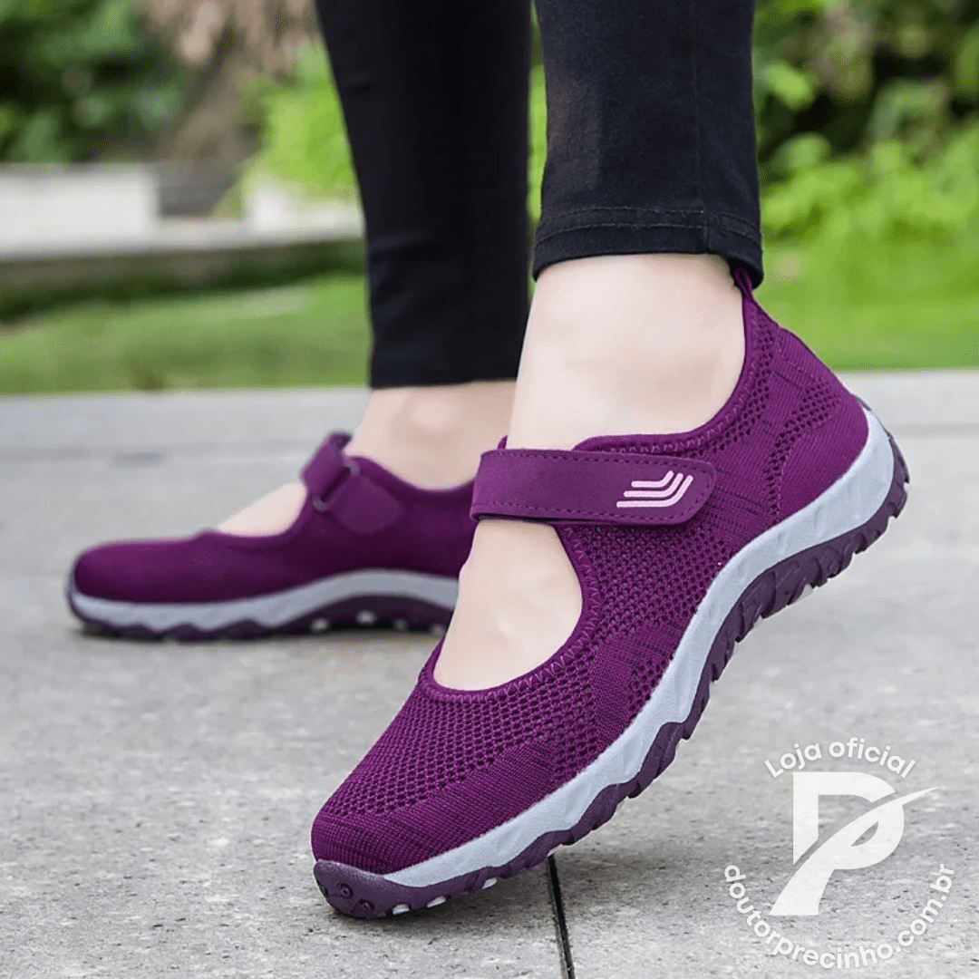 Tênis Conforto Fit - Pisadas leves