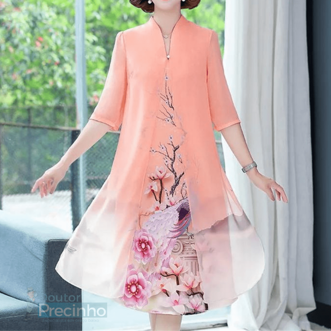 Vestido elegante e sofisticado - Suzane
