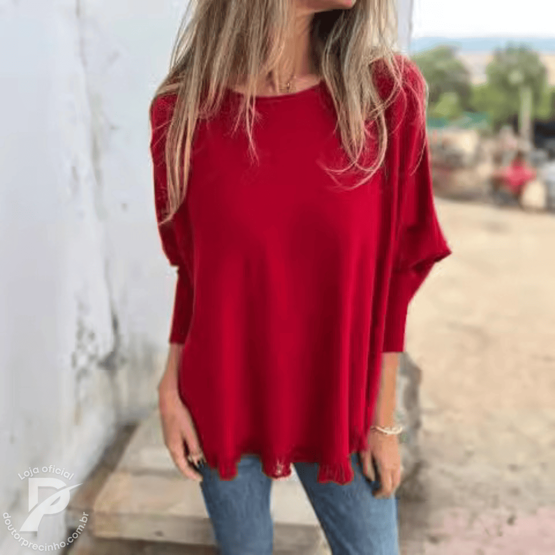 Blusa Feminina Joana – Conforto, Leveza e Estilo em Uma Só Peça