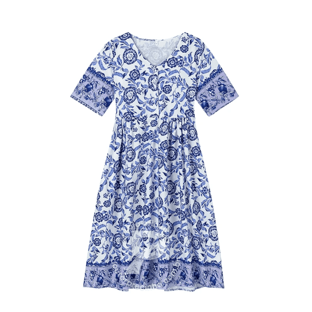 Vestido Larissa - Leveza e frescor para dias quentes