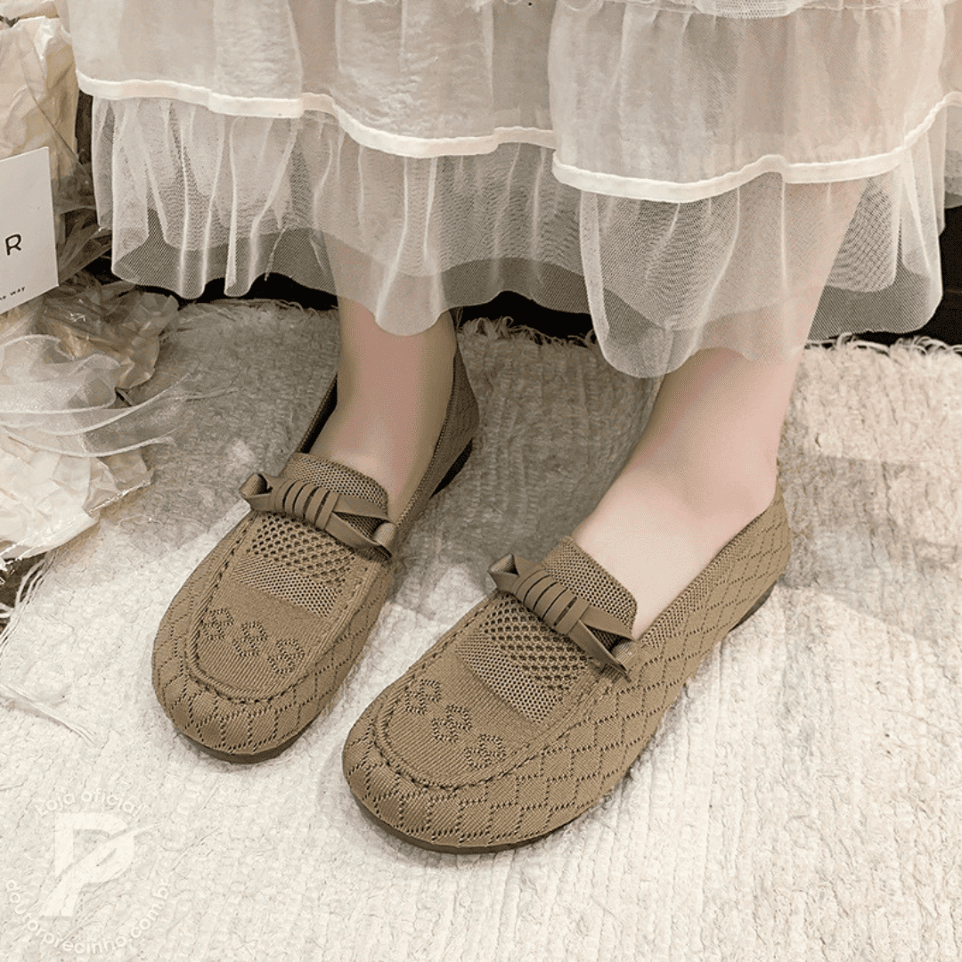 Sapatilha Noelle com Laço Delicado