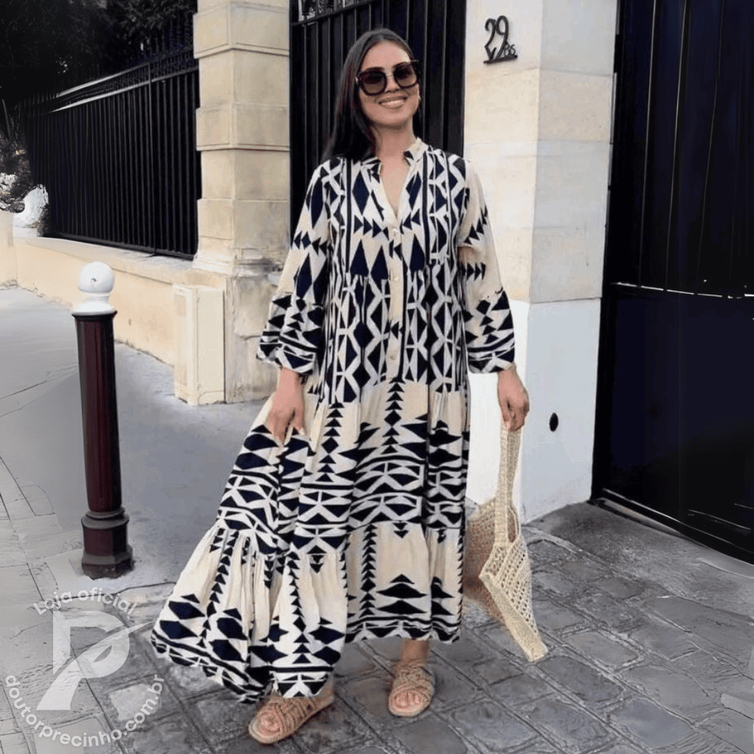 Vestido Viviana – Sofisticação e Conforto em Uma Só Peça