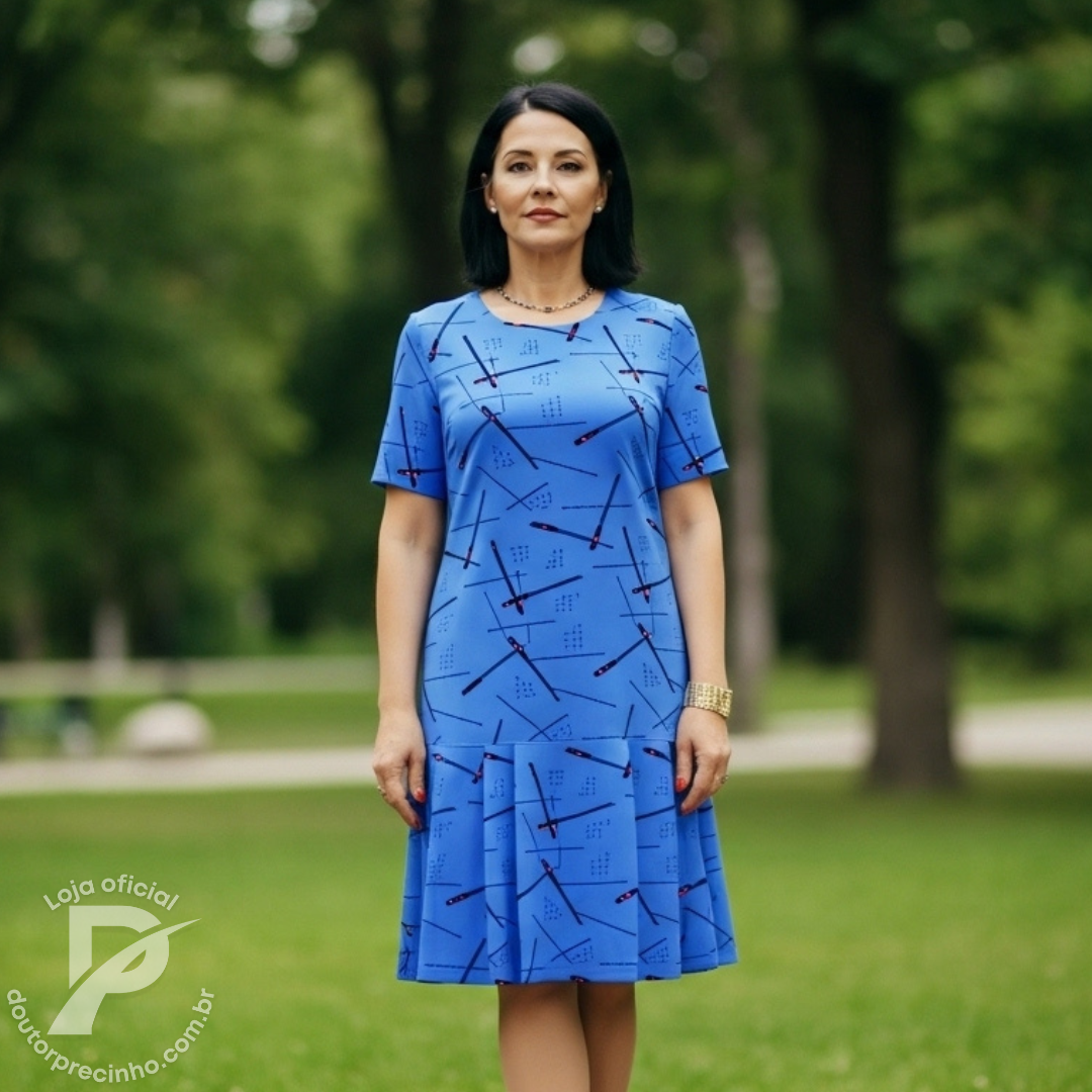 Vestido Tassielle – Moderno, Leve e Elegante