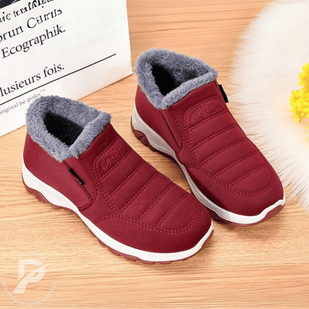 Tênis Inverno Isadora – Conforto Térmico e Segurança Para os Dias Frios