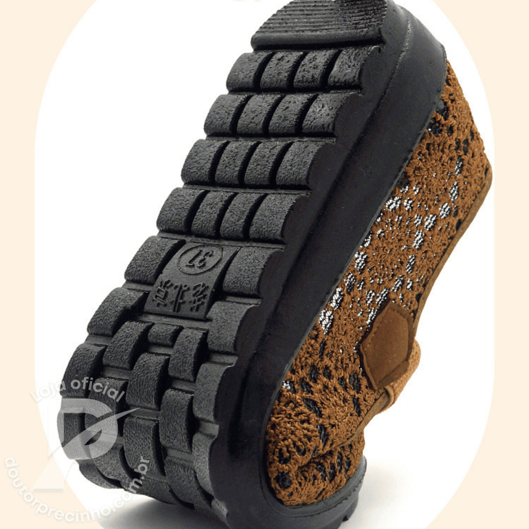 Sapatilha Feminina Florença - Conforto e Estilo com Detalhe de Tela e Fecho Ajustável